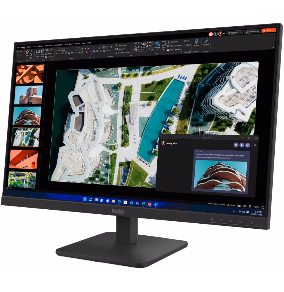 Lenovo Monitor S27-4e 27.0  IPS panel 100Hz [64BEKAT1EU] - vue 3
