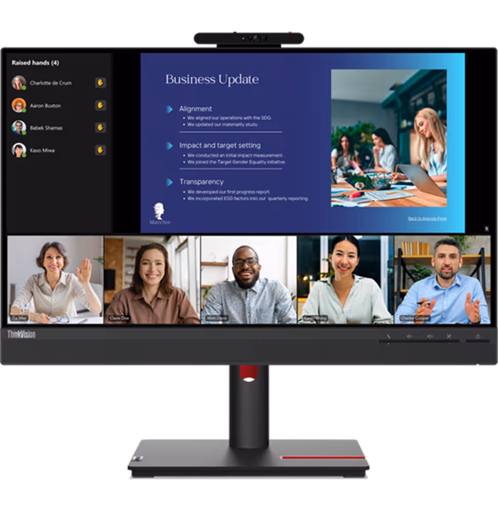 Lenovo Monitor T24v-30 24  IPS panel   1920 x 1080 [63D8MAT3EU]