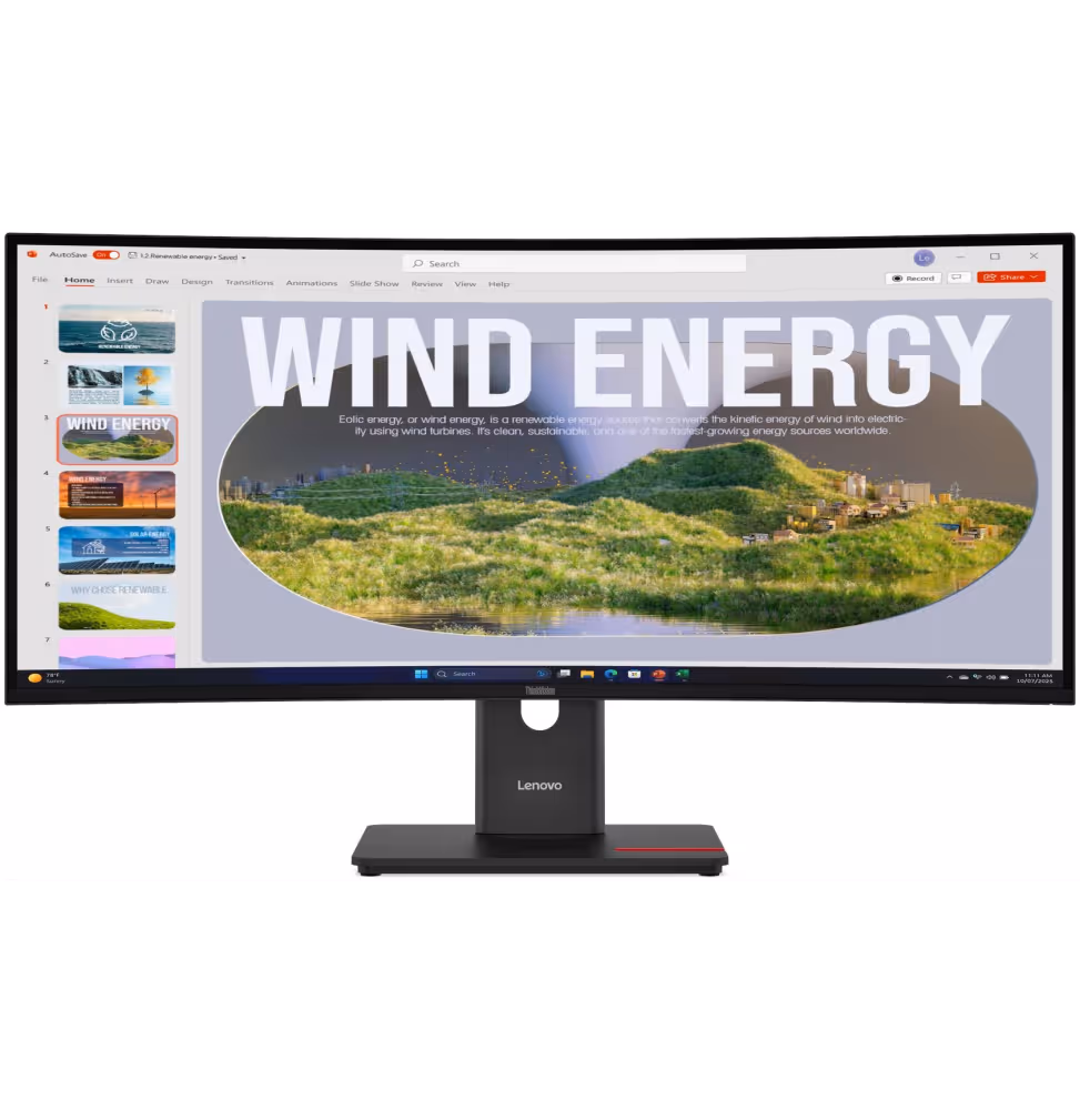 LENOVO MONITOR T34WD-40 34  Curved [64AEGAT1EU]