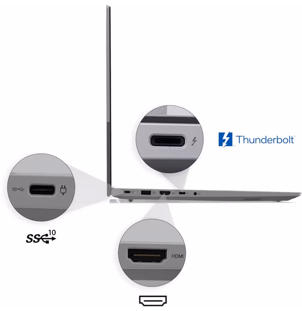 Lenovo Thinkbook 16 G8 Tch U5 16GB 512 SSD DOS 2Y [21SK006MTP] - vue 16