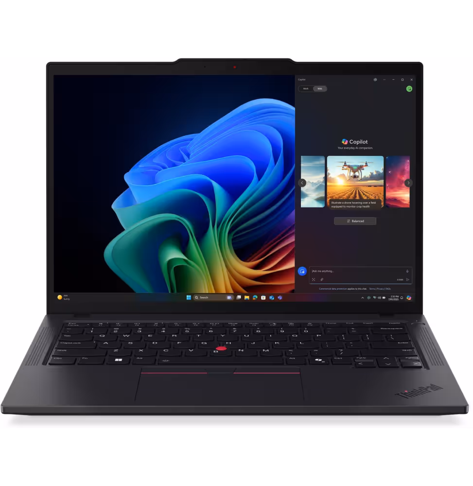 Lenovo Thinkpad T14 14  U5 16GB 512GB SSD W11P 3Y [21QG005LFE] - vue 3