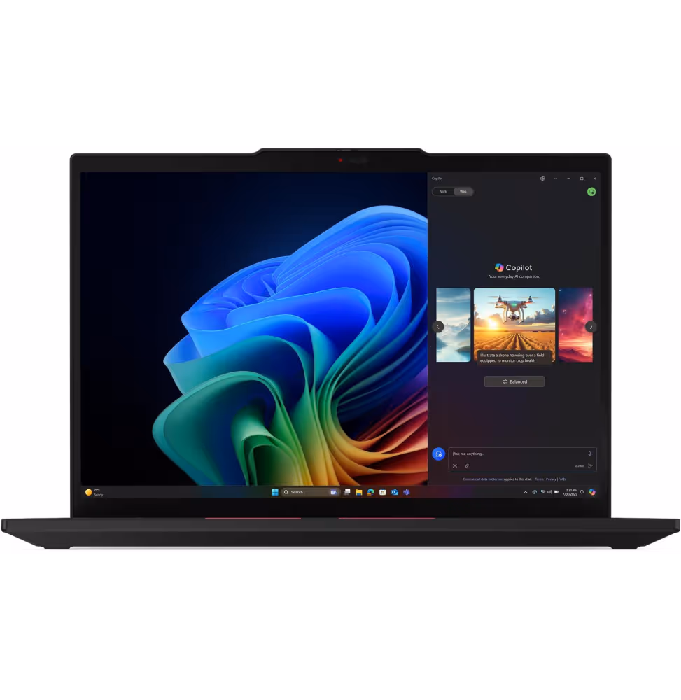 Lenovo Thinkpad T14 14  U5 16GB 512GB SSD W11P 3Y [21QG005LFE] - vue 5