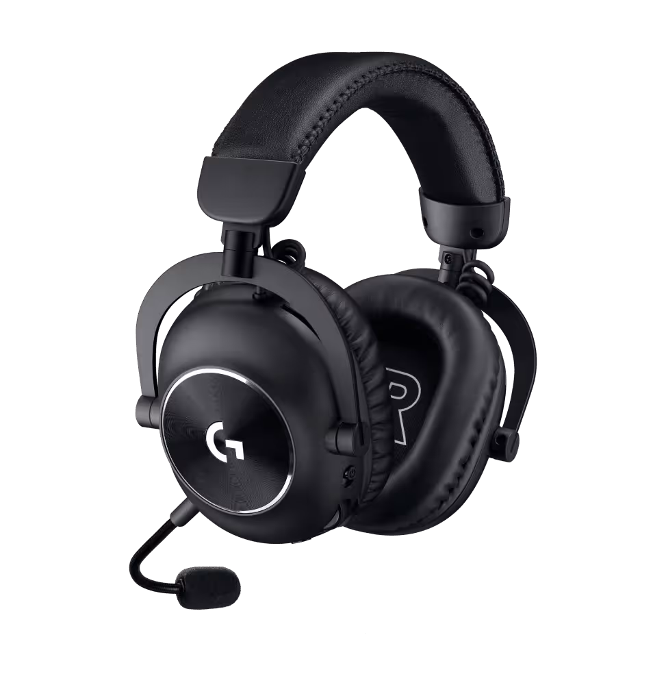 Logitech Casque Pro X 2 Ligtsped wifi Gamer Noir [981-001263] - vue 3