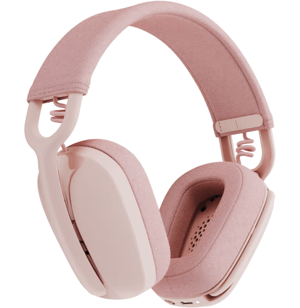 Logitech Casque Zone Vibe 100 Headphones - Rose [981-001224]
