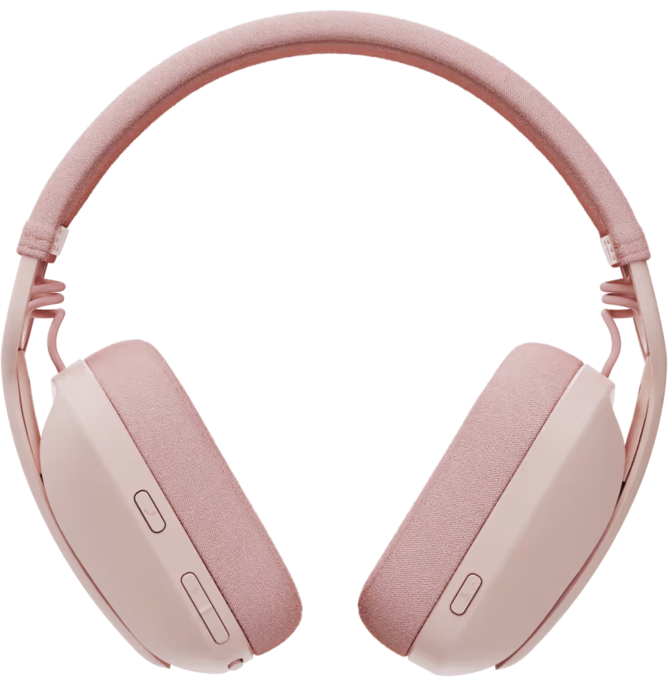 Logitech Casque Zone Vibe 100 Headphones - Rose [981-001224] - vue 4
