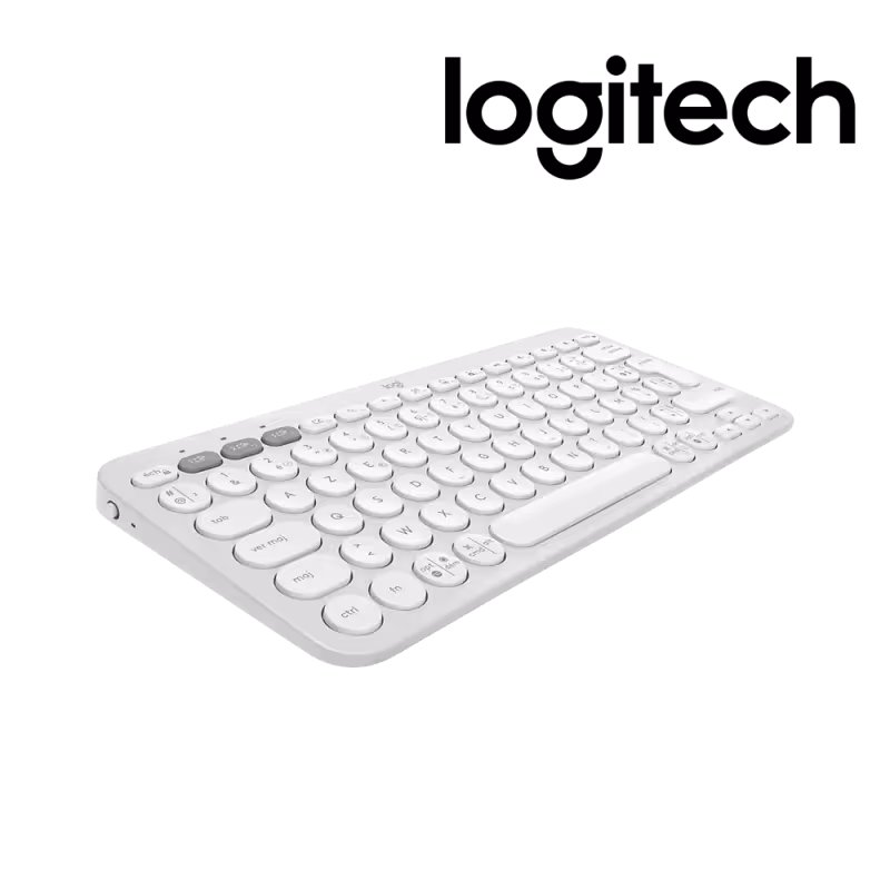 Logitech Clavier BT Pebble Keys 2 K380s-BLANC [920-011804]
