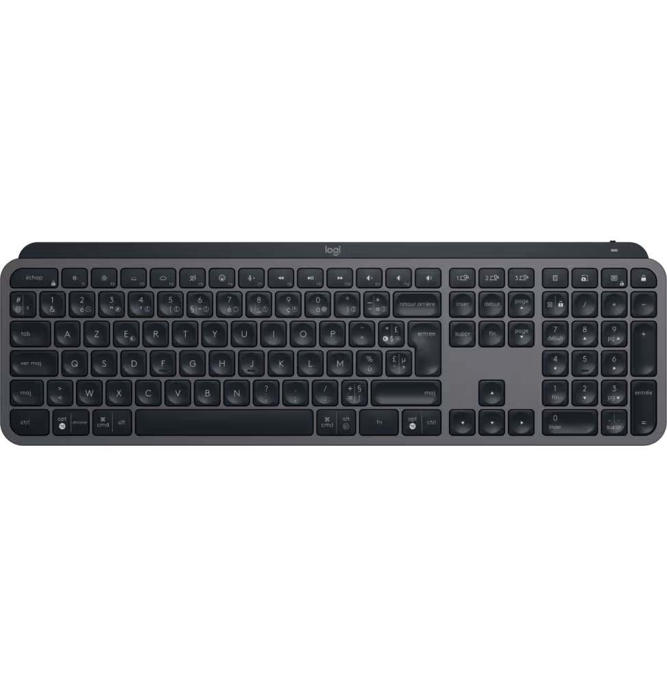 Logitech Clavier MX Keys S - Graphite - Fra - BT [920-011568]