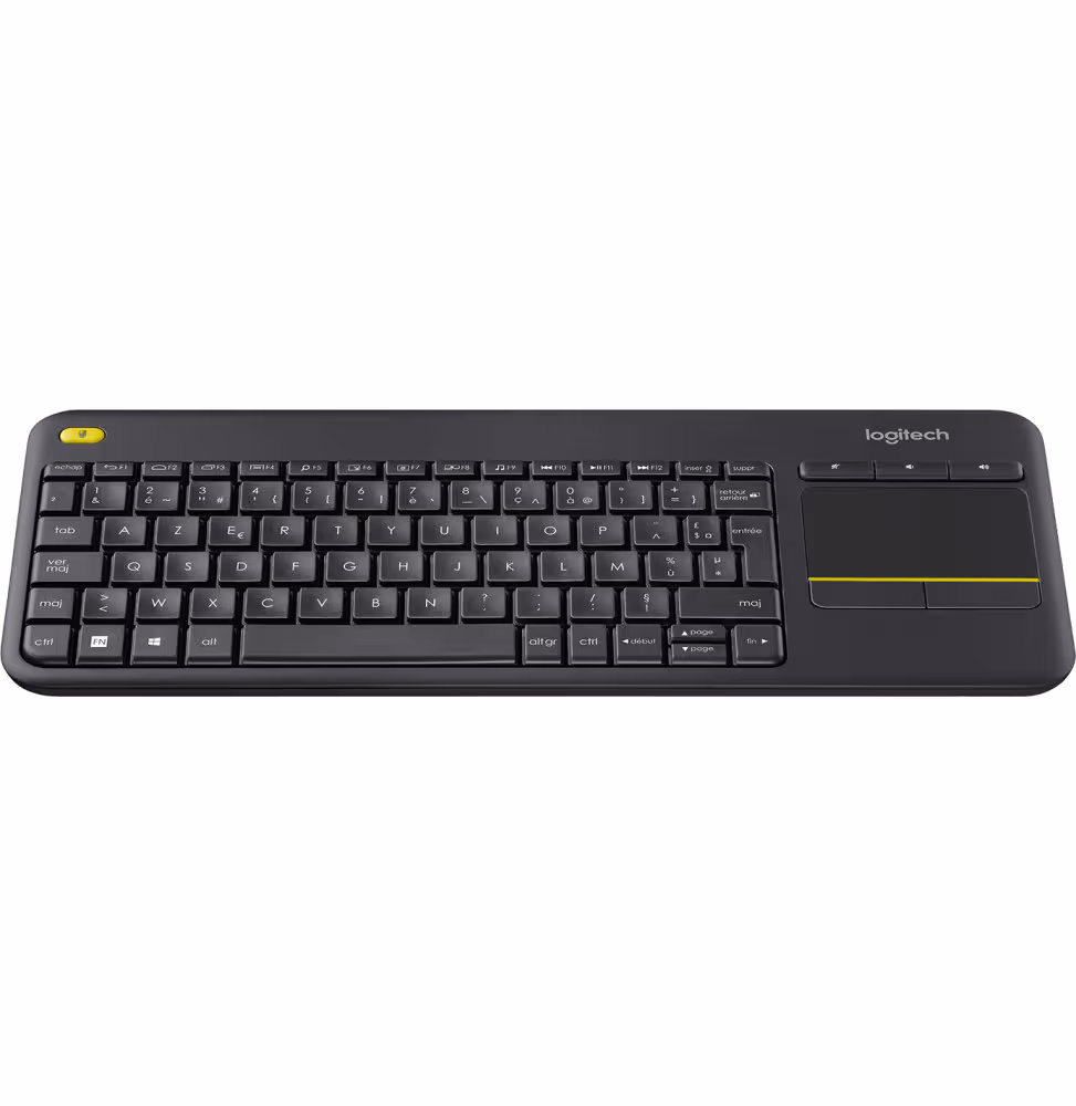 Logitech Clavier sans fil Touch K400 Plus Noir [920-007129] - vue 2