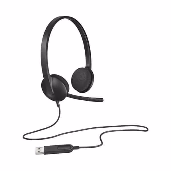 Logitech H340 USB Casque filaire- USB [981-000475] - vue 3