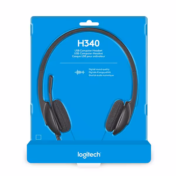Logitech H340 USB Casque filaire- USB [981-000475] - vue 4