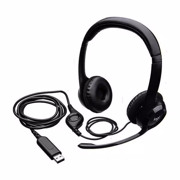 Logitech H390 USB Casque filaire- USB [981-000406] - vue 3