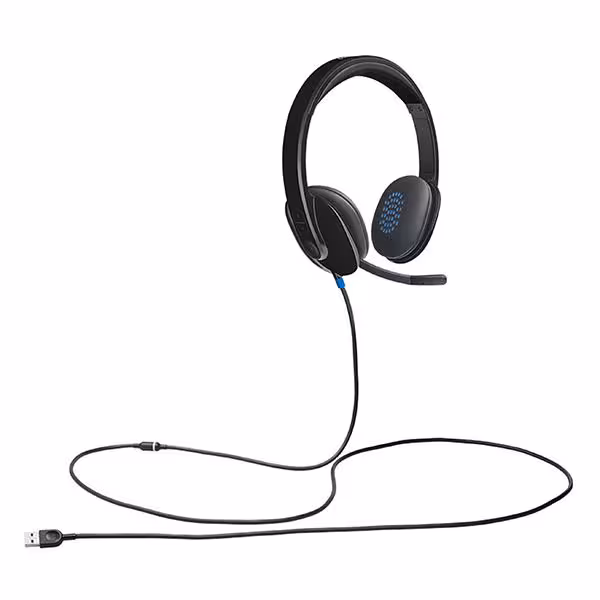 Logitech H540 USB Micro Casque filaire- USB [981-000480] - vue 3