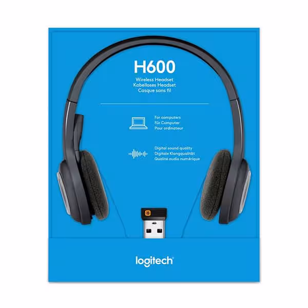 Logitech H600 Bluetooth Sans fil Casque Casque sans-fil [981-000342] - vue 4