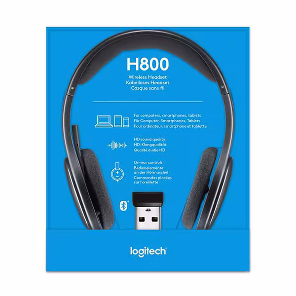 Logitech H800 Bluetooth sans fil Casque Casque sans-fil [981-000338] - vue 4