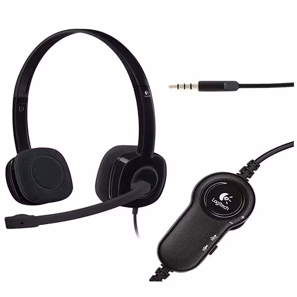 Logitech Casque H151 Micro Casque filaire [981-000589] - vue 3