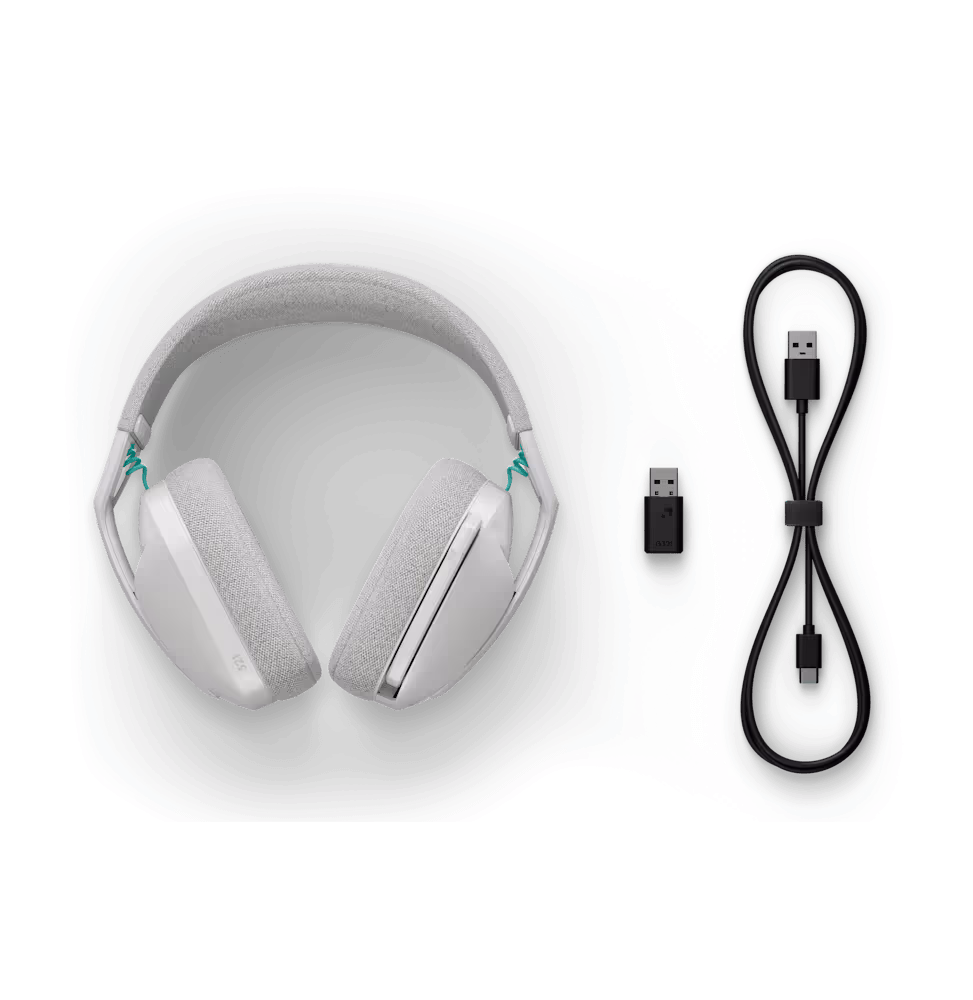 Logitech Casque PC-G321-BLANC-2.4GHZ BT [981-001569] - vue 6