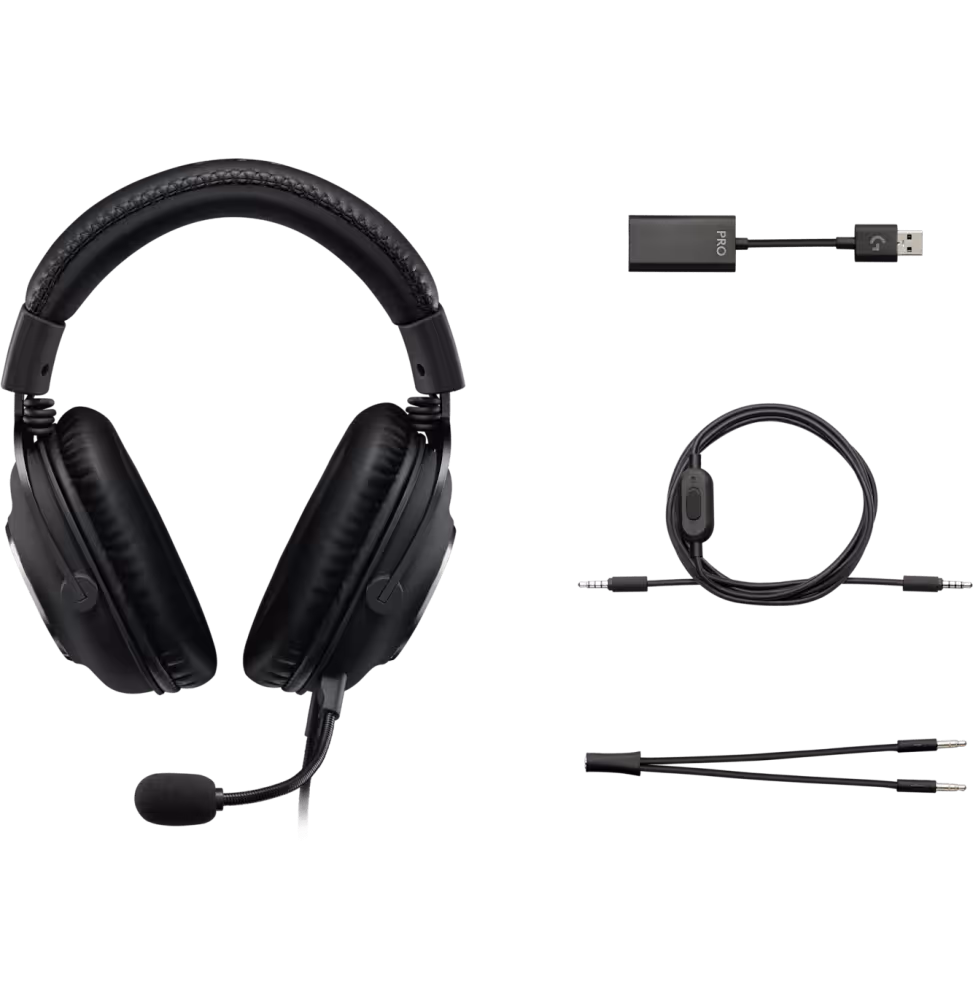 Logitech Casque - Pro X SE Filaire Gamer BK USB [981-001470] - vue 4