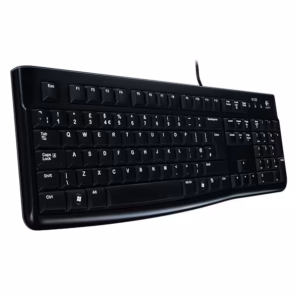Logitech K120 Clavier filaire Usb [920-002488] - vue 3
