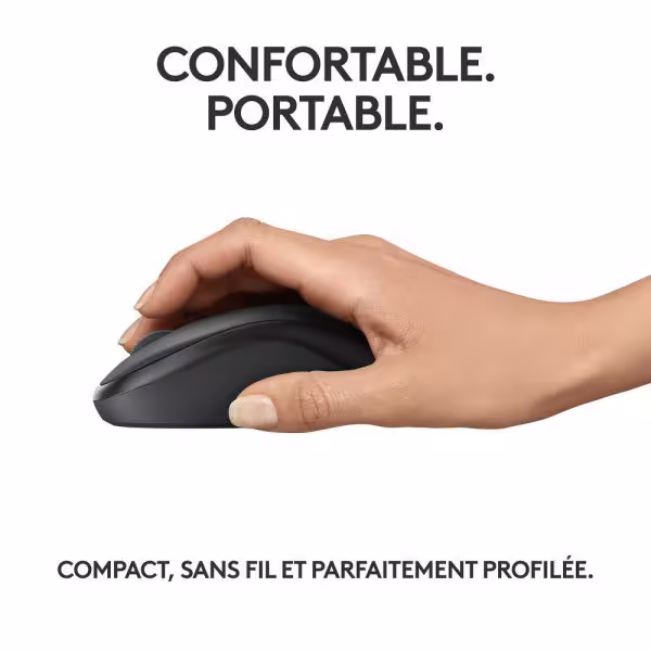 Logitech M240 Silent Souris Sans fil Bluetooth Graphite [910-007119] - vue 2