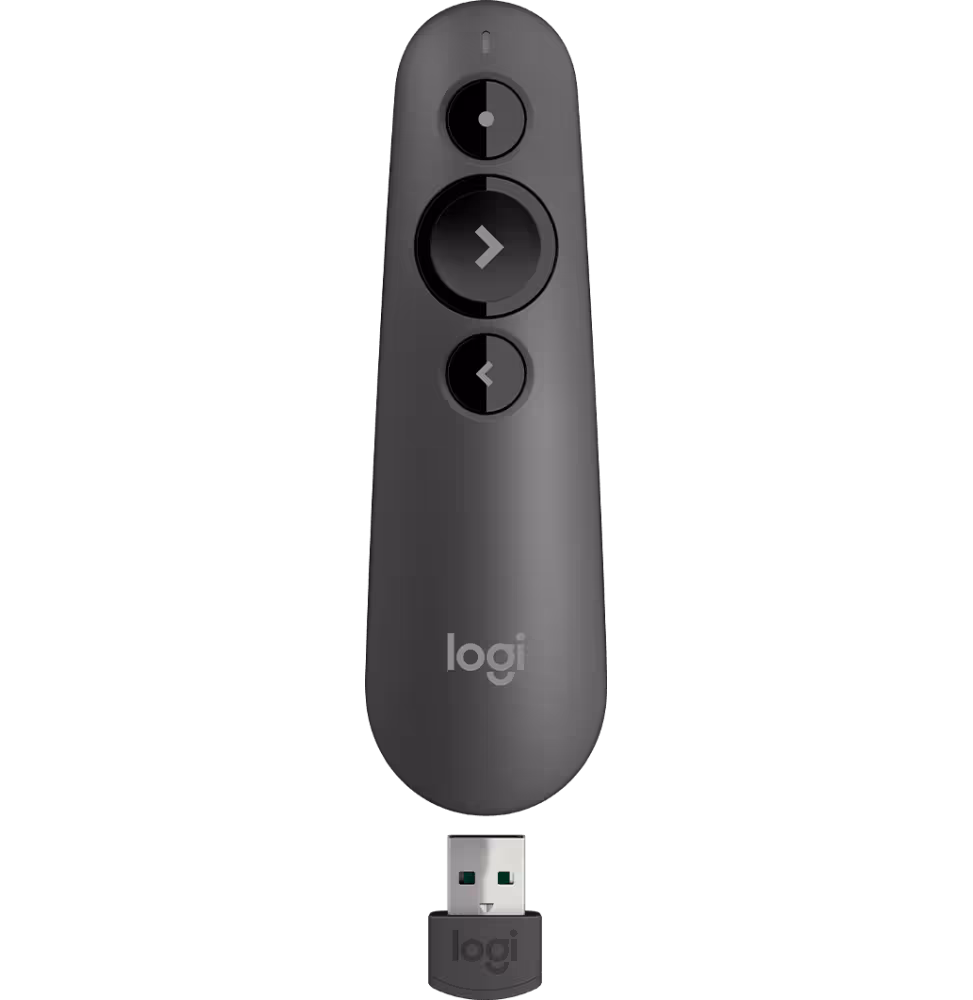 Logitech Presentation Remote R500s Bluetooth - Gra [910-005843] - vue 2