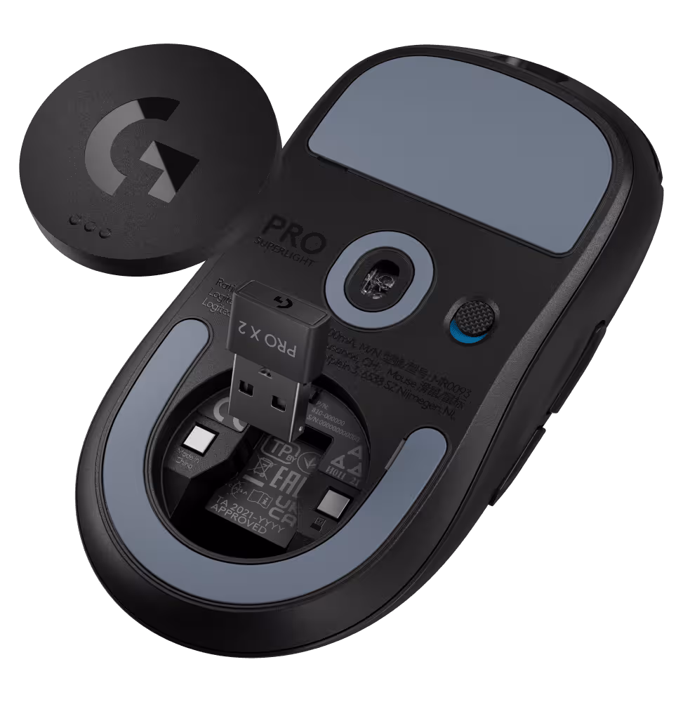 Logitech Souris Gamer G Pro X Superlight 2 BK [910-006631] - vue 6
