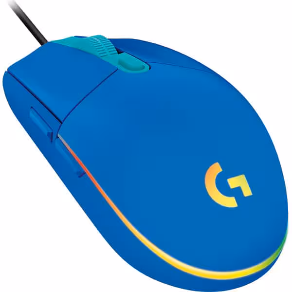 Logitech Souris Gamer G102 Lightsync - Blue - USB [910-005801]