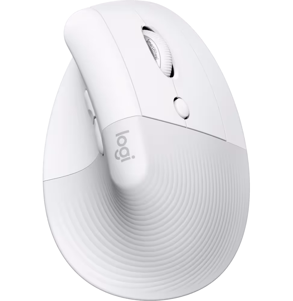 Logitech Souris Lift Vertical Ergonomic OFF-BLANC [910-006475]