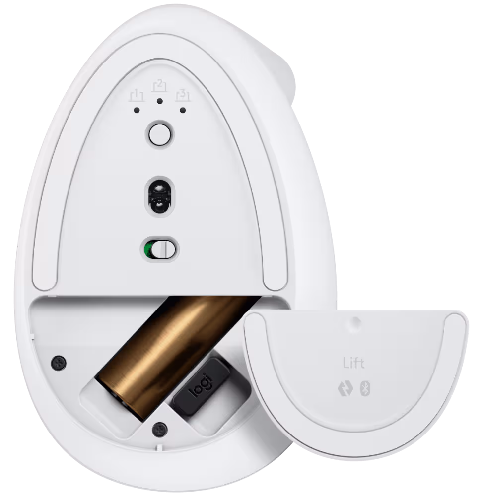Logitech Souris Lift Vertical Ergonomic OFF-BLANC [910-006475] - vue 5