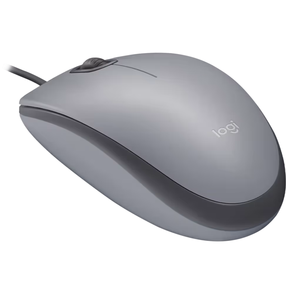 Logitech Souris M110 Silent - Mid Gray USB [910-006760] - vue 2