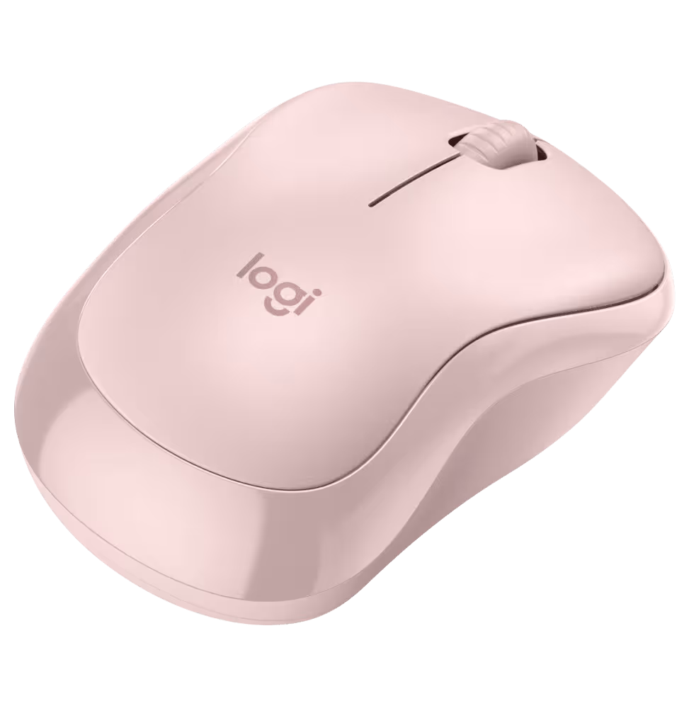 Logitech Souris M240 Silent Bt- Rose - 2.4GHz [910-007121] - vue 2
