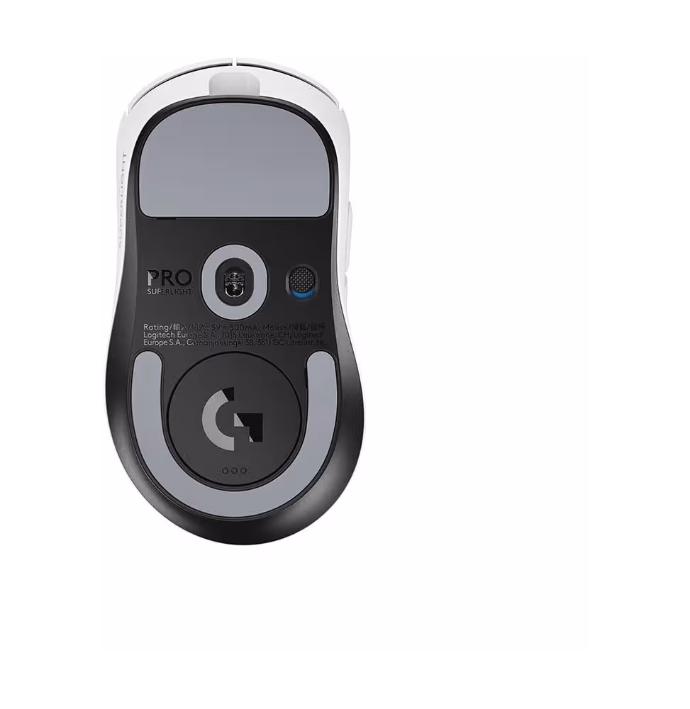 Logitech Souris Pro X Superlight 2 Dex Blanc [910-007366] - vue 7