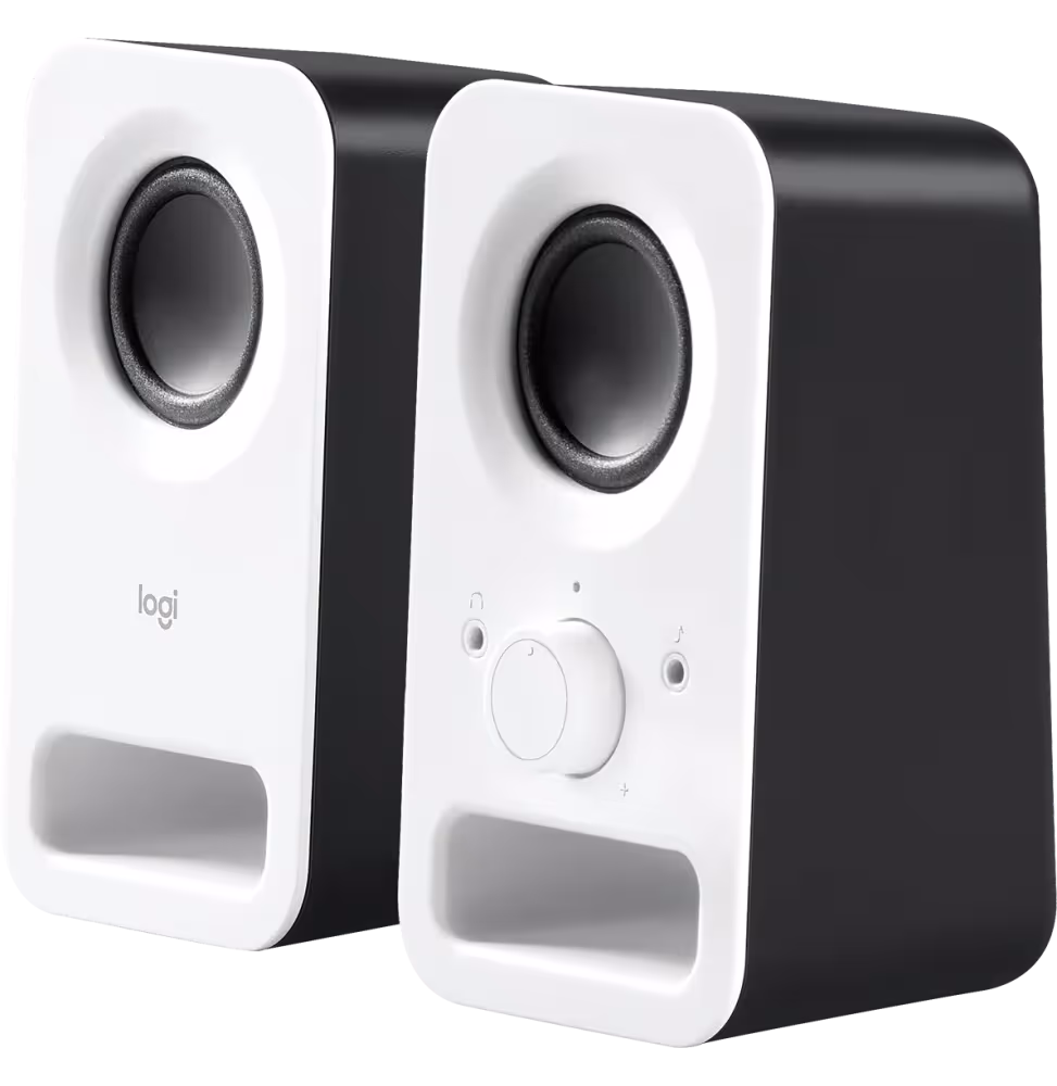Logitech HAUT-PARLEUR Z150 Multimedia - Snow Blanc [980-000815] - vue 2