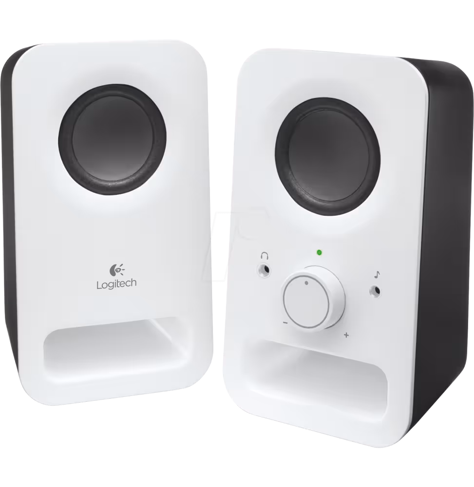 Logitech HAUT-PARLEUR Z150 Multimedia - Snow Blanc [980-000815] - vue 3