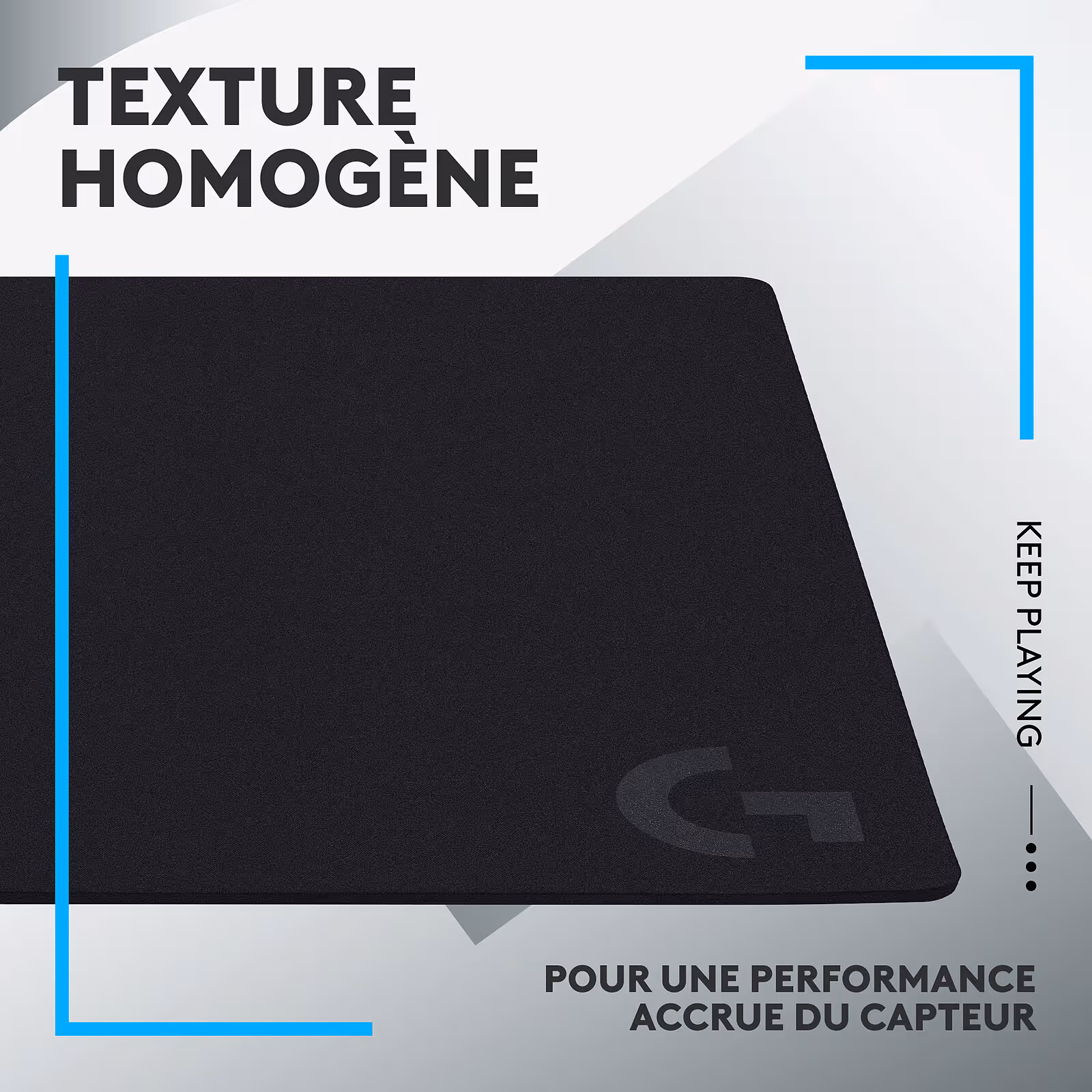Logitech Tapis de Souris Gamer Pad G640. [943-000799] - vue 5