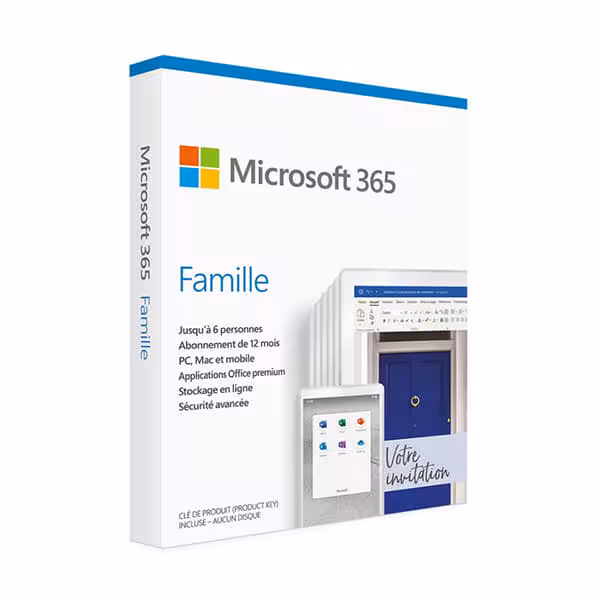 Microsoft 365 Famille Français – [6GQ-01574]