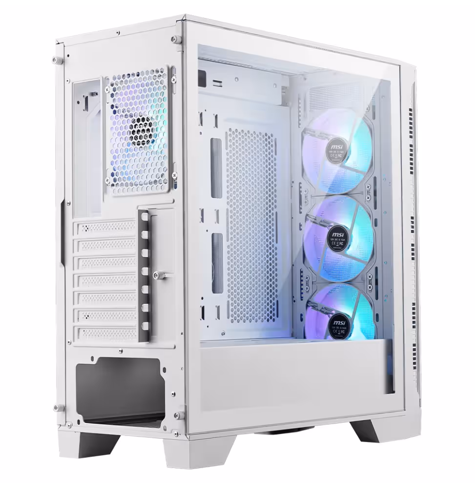 MSI Boitier Mag Forge 320R Airflow Blanc [306-7G23W22-HH9] - vue 6