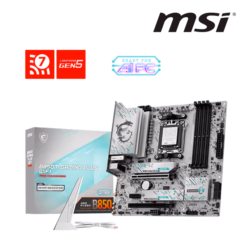 MSI Carte Mere B850M Gamer Plus Wifi [911-7E66-001]