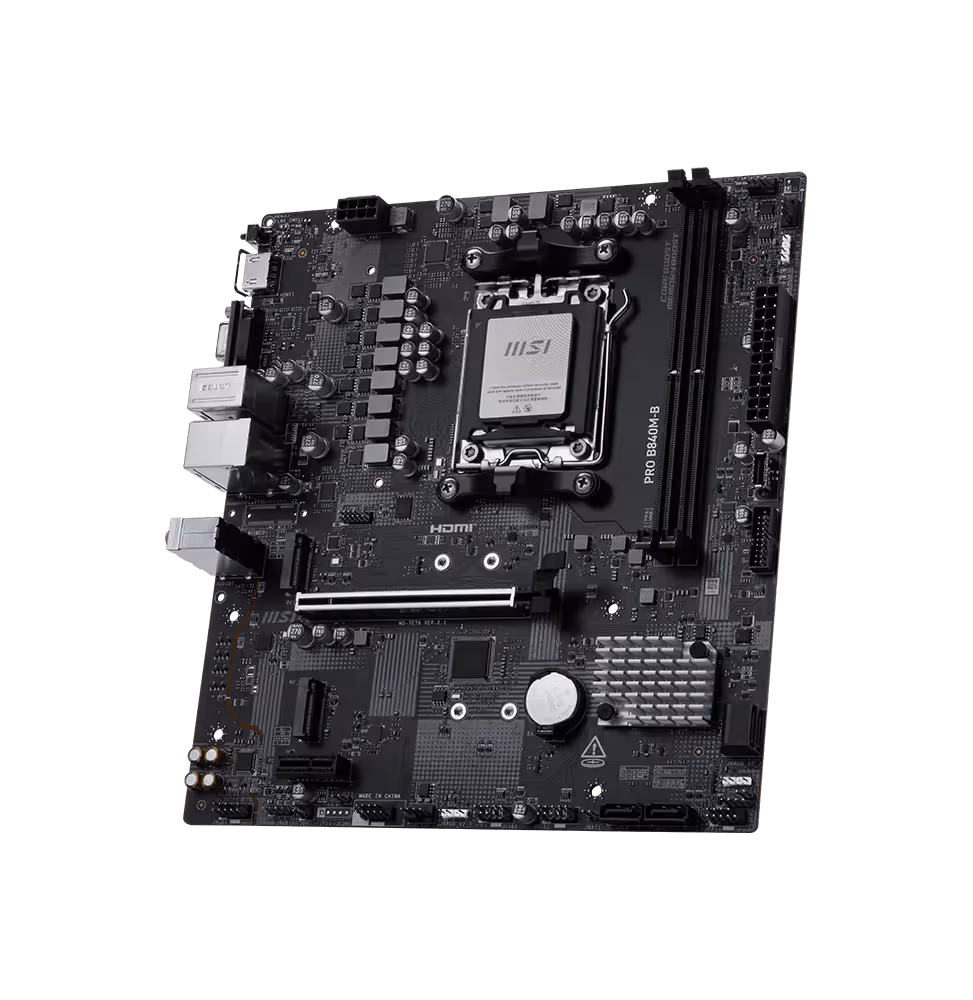 Carte Mère MSI Pro B840M-B (911-7E76-002) - vue 4
