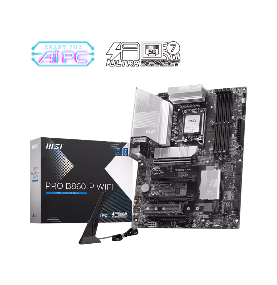 Carte Mère MSI Pro B860-P Wifi [911-7E41-002]