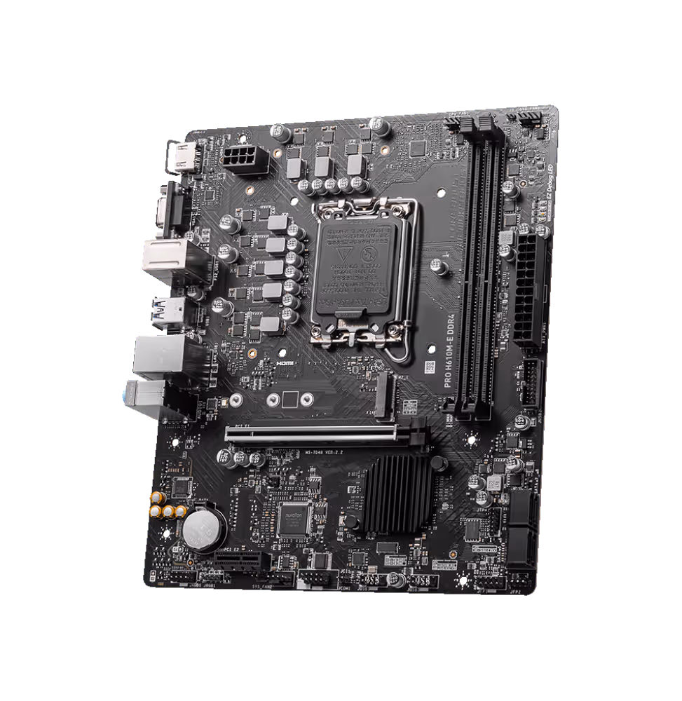 MSI Carte Mere Pro H610M-E DDR4 [911-7D48-062] - vue 4