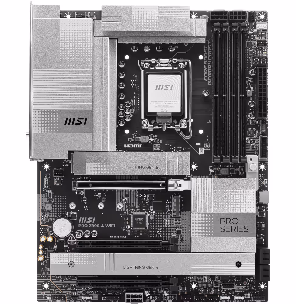 Carte Mère MSI Pro Z890-A Wifi (911-7E32-004) - vue 3