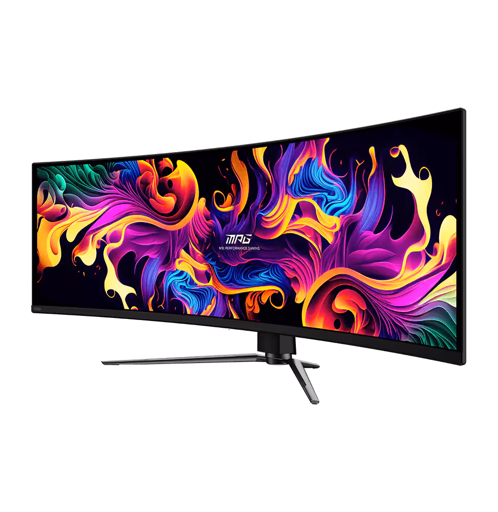 MSI Moniteur Mpg 491CQPX QD-OLED [9S6-3FA84T-028] - vue 3