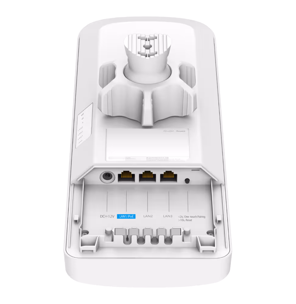 Reyee Bridge Ptmp Base 5GHz 867Mbps 120 5KM 3 GB [RG-EST450G] - vue 6