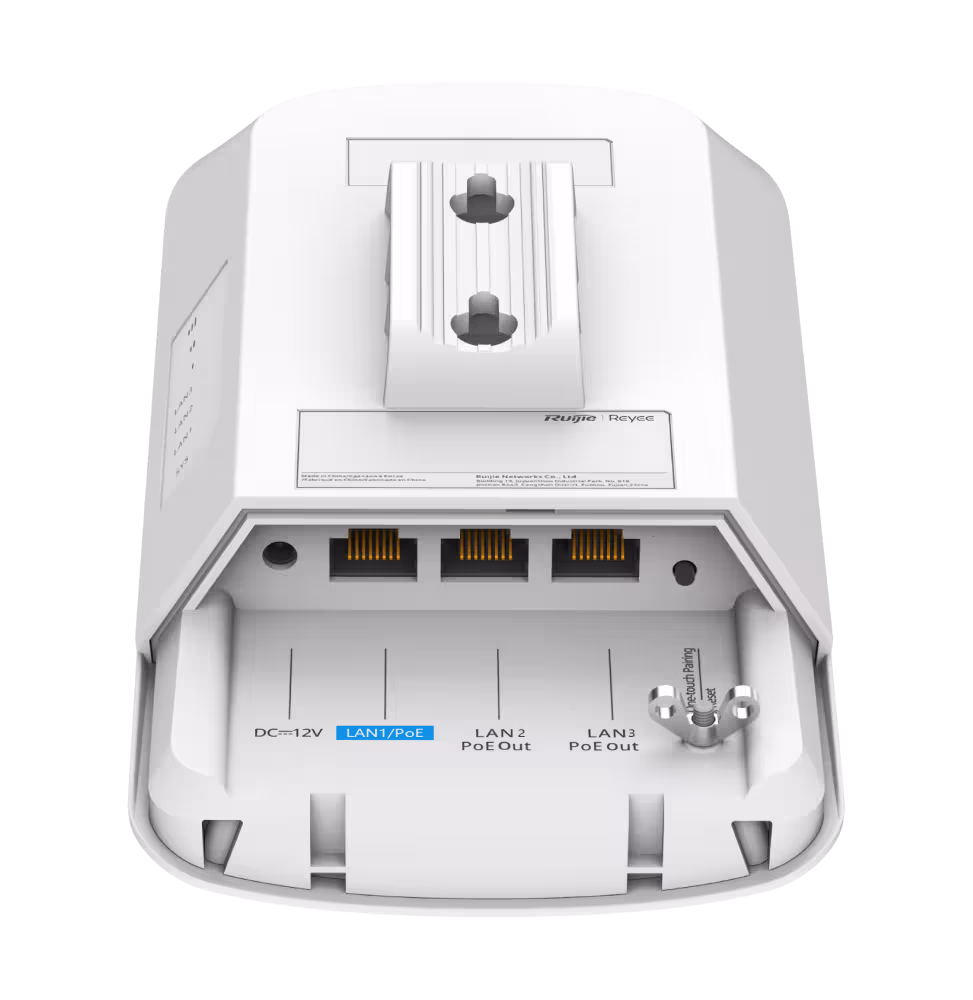 Reyee Bridge Ptp Ptmp 5GHz 867Mbps 3KM PoE [RG-EST330F-P] - vue 6