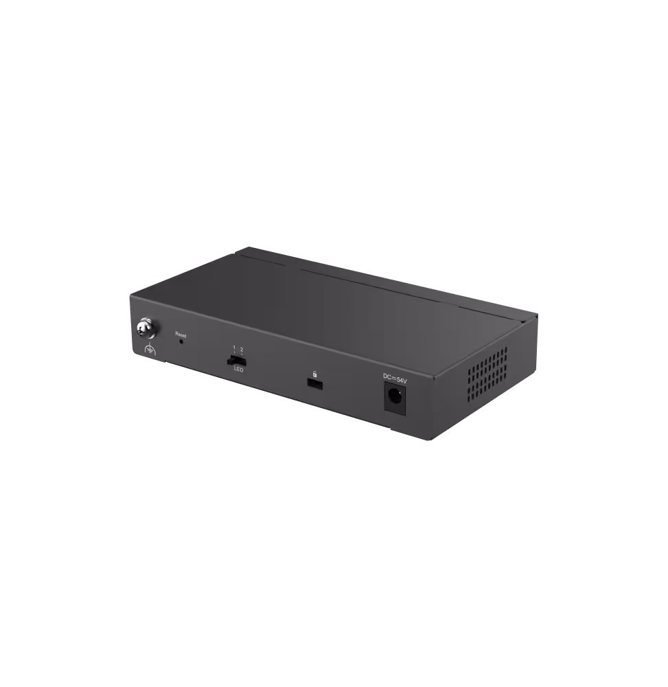 Reyee Switch 6-Ports GB 4 PoE 2 Uplink RJ45 54W [RG-ES206GS-P] - vue 4
