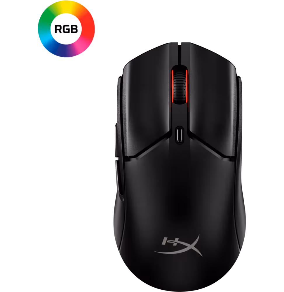 Souris Gamer HyperX PF Has 2 Mini WL BK Gm Ms [7D388AA]