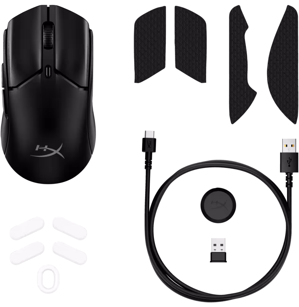 Souris Gamer HyperX PF Has 2 Mini WL BK Gm Ms [7D388AA] - vue 8