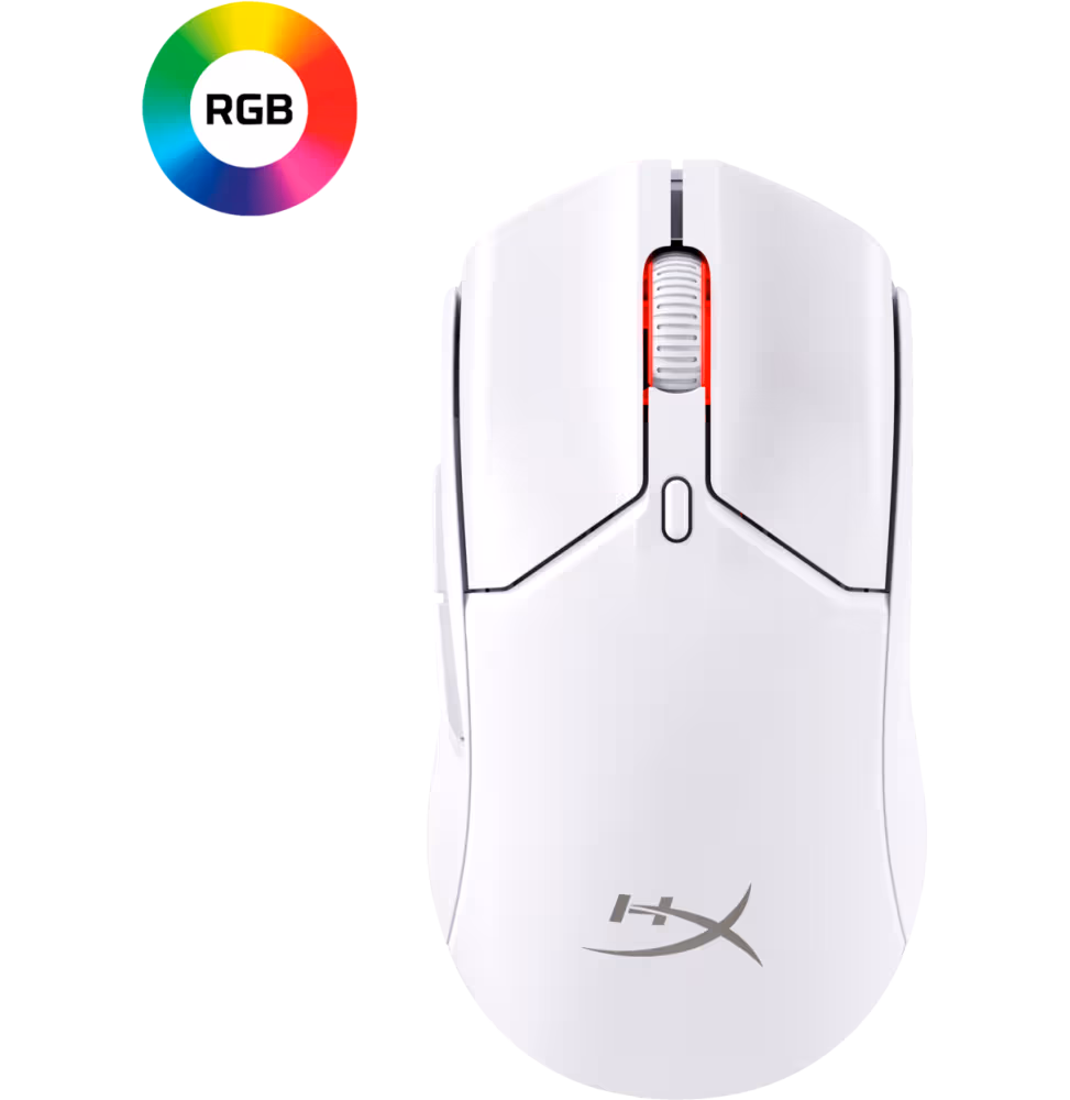 Souris Gamer HyperX PF Has 2 Mini WL Wht Gm Ms [7D389AA]