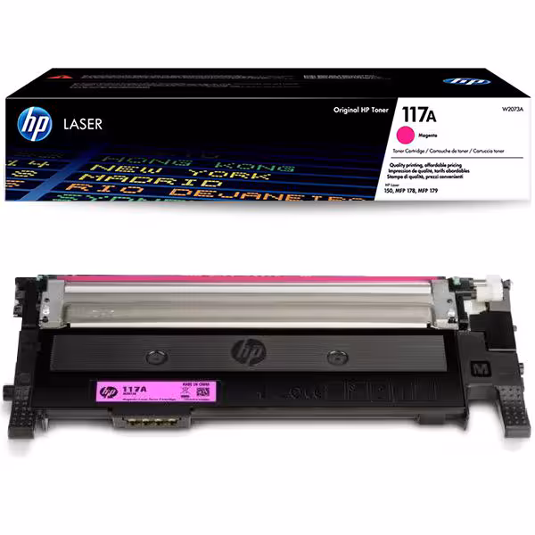 Toner HP LaserJet d’origine – HP 117A Magenta [W2073A] [W2070A-1-1]