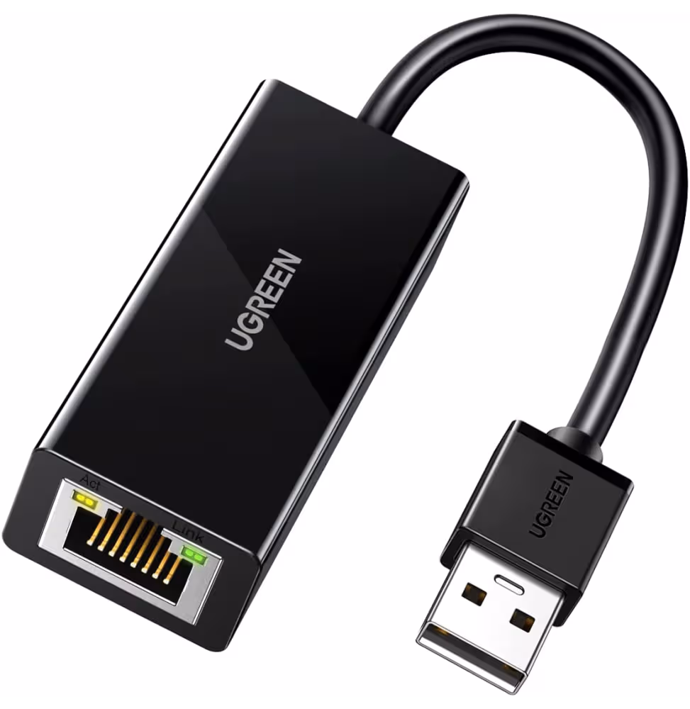 Ugreen Adaptateur USB 2.0 to RJ45 Noir [20254]
